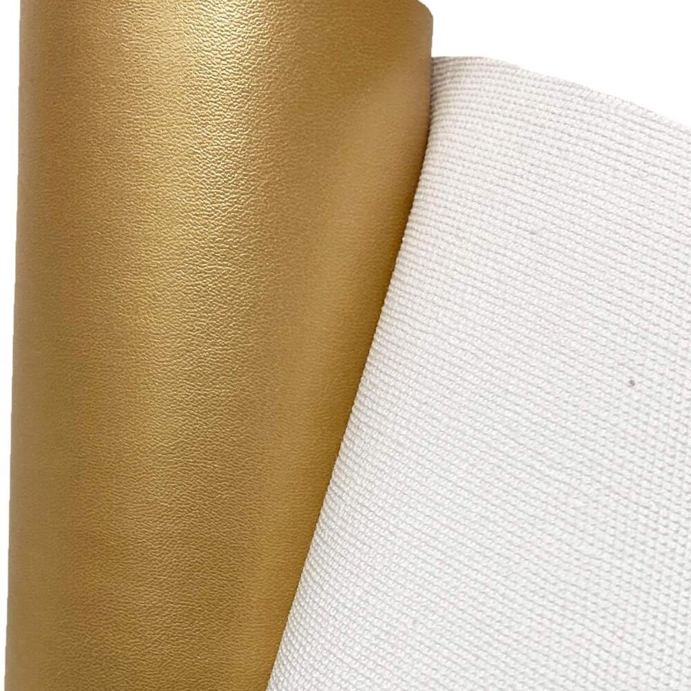Smooth Faux Leather Fabric - Synthetic Leather - 54" Wide by The Yard Vinyl Plea